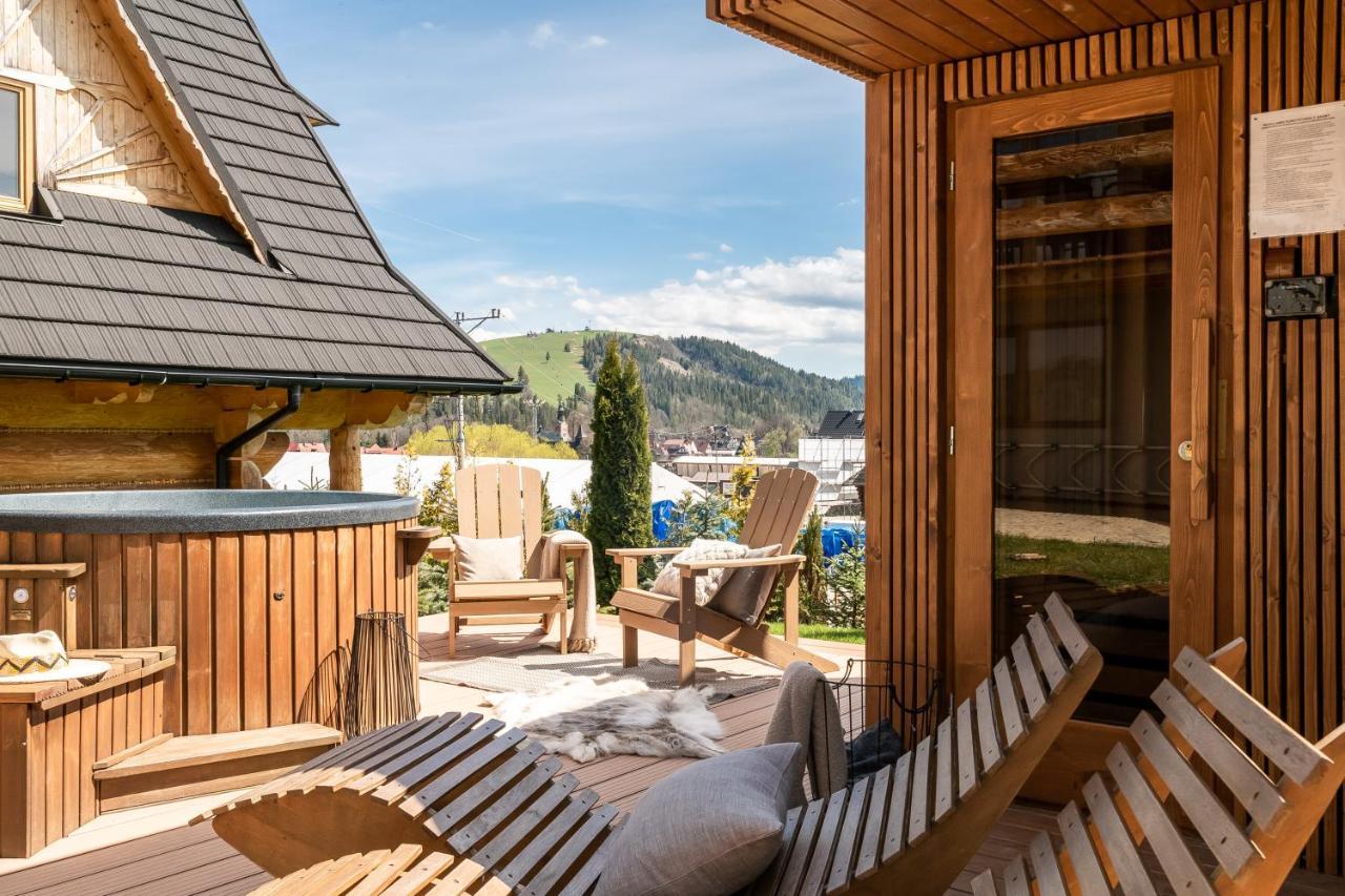 Domki W Bialce Woodhouse- Basen, Sauna, Jacuzzi Villa Bialka Tatrzanska Bagian luar foto