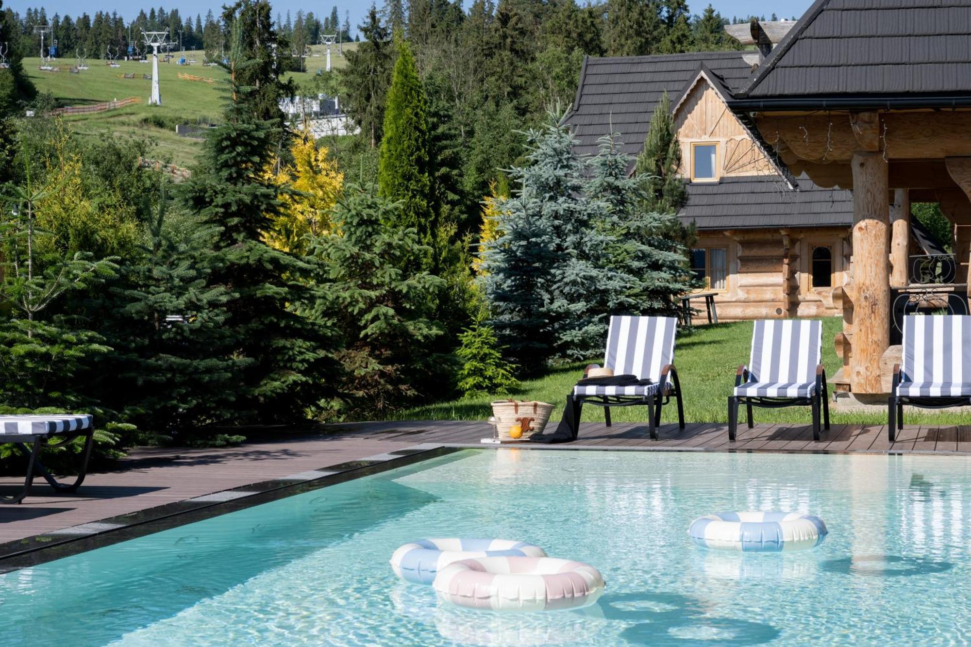 Domki W Bialce Woodhouse- Basen, Sauna, Jacuzzi Villa Bialka Tatrzanska Bagian luar foto