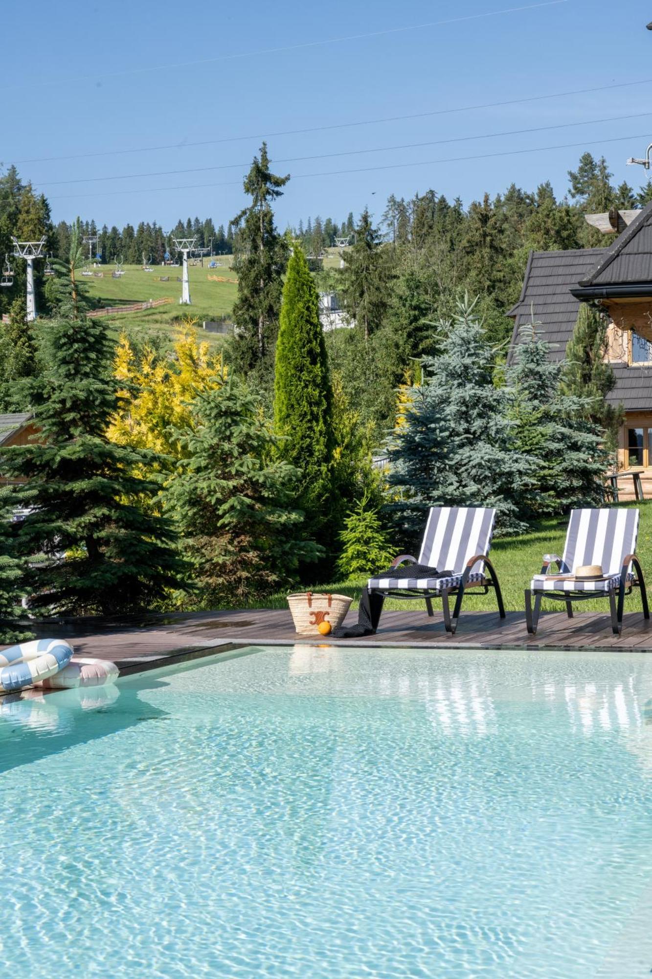 Domki W Bialce Woodhouse- Basen, Sauna, Jacuzzi Villa Bialka Tatrzanska Bagian luar foto