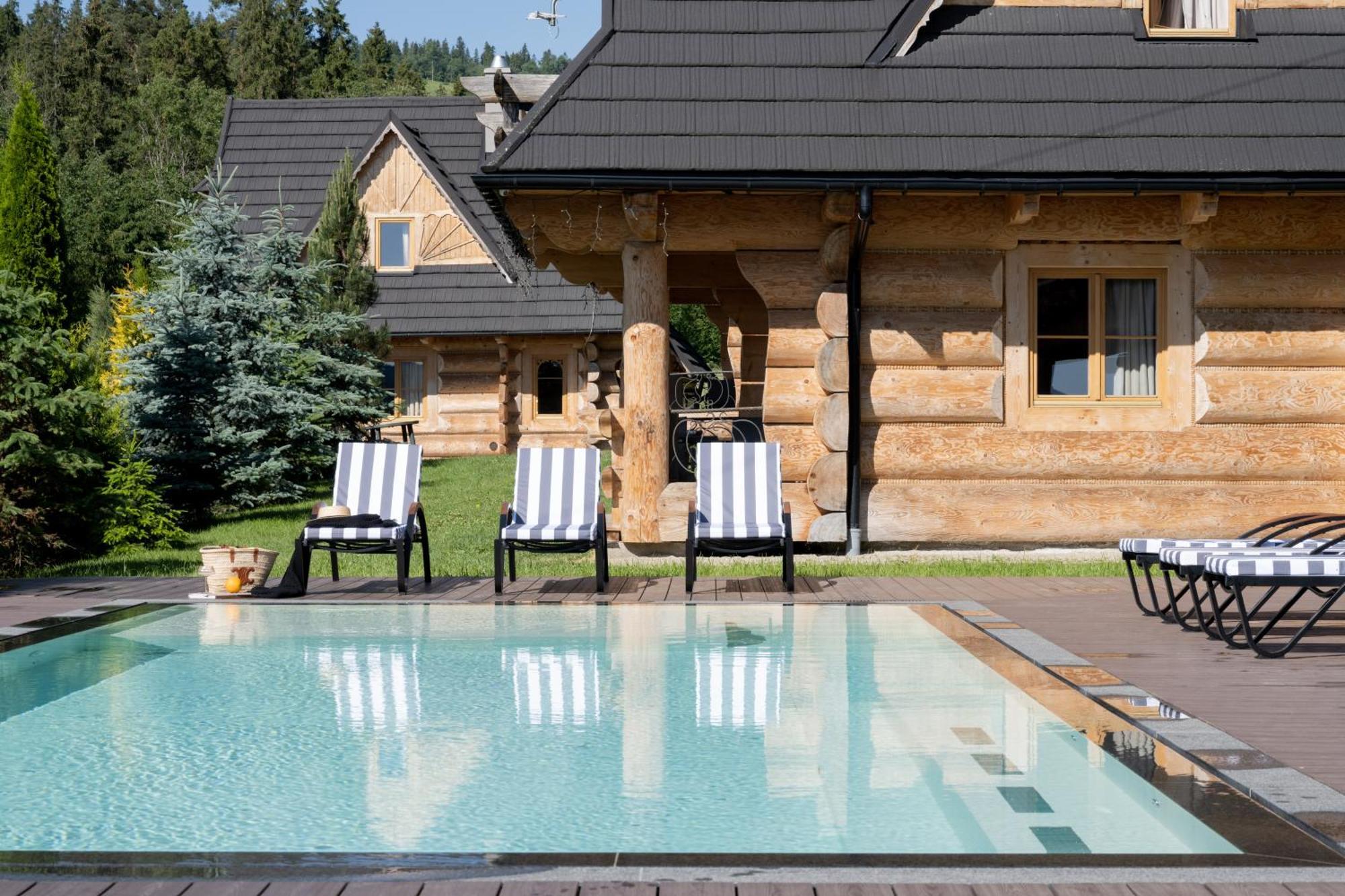 Domki W Bialce Woodhouse- Basen, Sauna, Jacuzzi Villa Bialka Tatrzanska Bagian luar foto