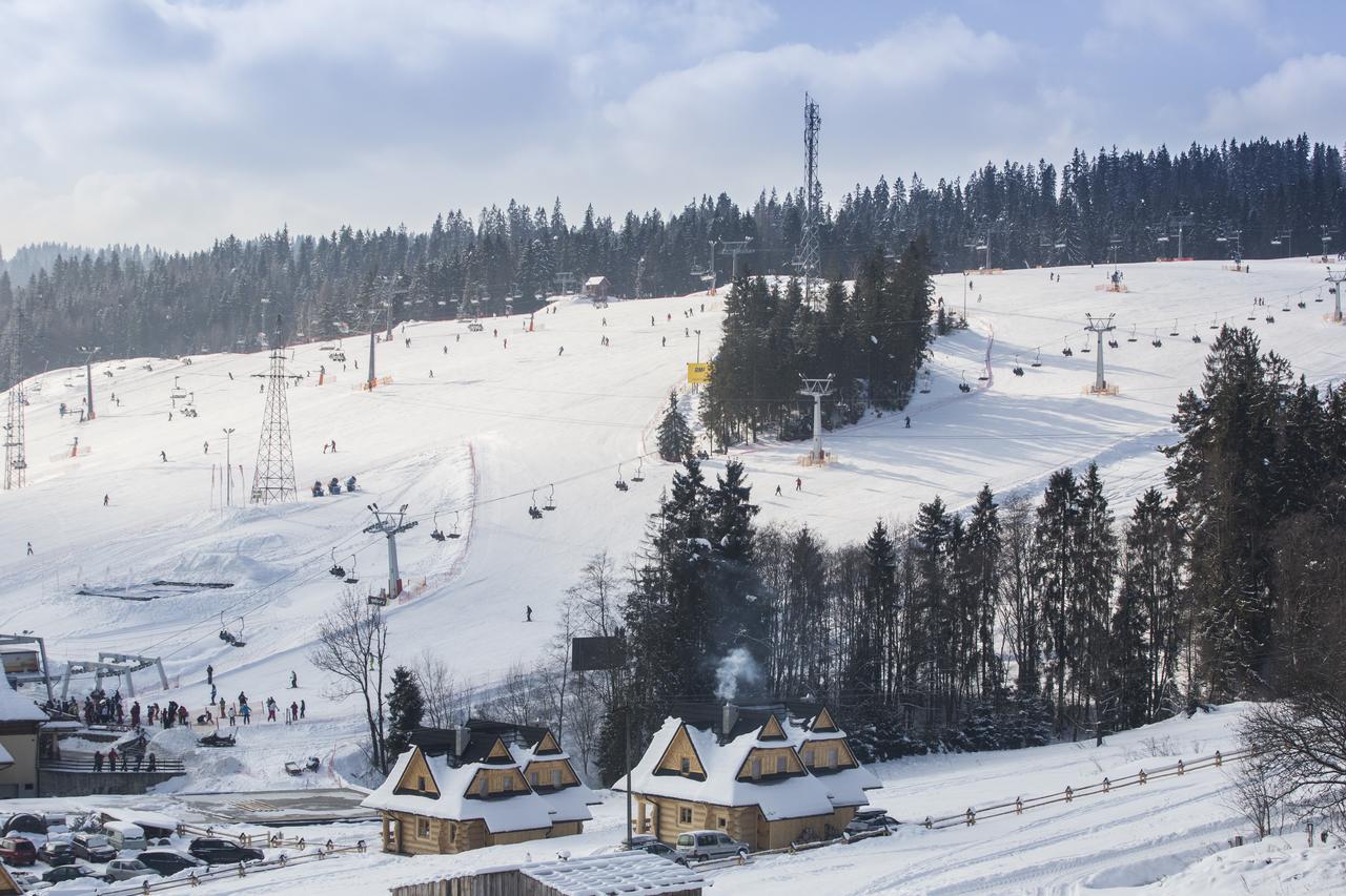 Domki W Bialce Woodhouse- Basen, Sauna, Jacuzzi Villa Bialka Tatrzanska Bagian luar foto